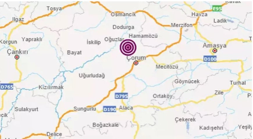 Amasya ve Çorum Peş Peşe Sallandı: Deprem Korkusu Artıyor