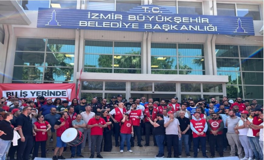 İzmir'de Büyük Grev Başladı: Ulaşım Felç, Hizmetler Durdu