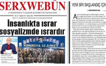 PKK’nın Yayın Organı Serxwebûn 44 Yıl Sonra Kapatıldı