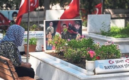 İzmir’de Şehitlik Ziyaretinde Duygu Yüklü Anlar Yaşandı