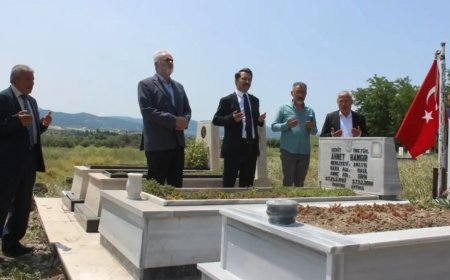 Göynücek’te Bayram Öncesi Şehit Kabri Ziyaretinde Duygu Dolu Anlar