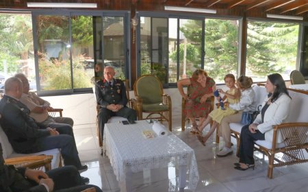 Generalden Anlamlı Ziyaret: Şehit Ailelerinin Bayramı Unutulmadı