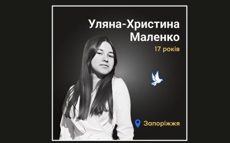 Ukrainian Teen Killed in Russian Drone Strike on Zaporizhzhia
