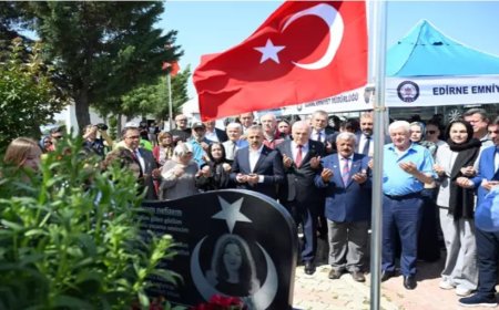 Şehit Polis Nefize Çetin Özsoy, Vefatının 9’uncu Yılında Dualarla Anıldı