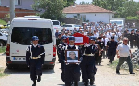 Kıbrıs Gazisi İsmail Mardin, Edirne’de Askeri Törenle Son Yolculuğuna Uğurlandı