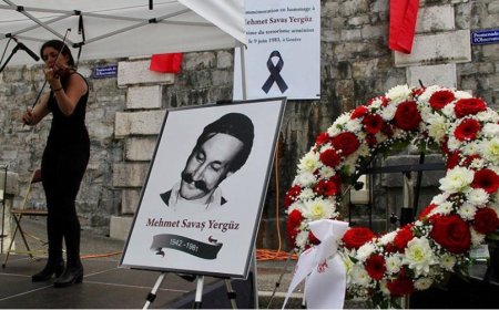 Cenevre'de Şehit Edilen Türk Diplomat Mehmet Savaş Yergüz Törenle Anıldı