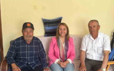 Kıbrıs Gazisi Rıza Nalcı’ya Anlamlı Ziyaret: Moral ve Vefa Buluştu