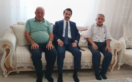 Kaymakam Osman Demirgül’den Şehit Babasına Vefa Ziyareti