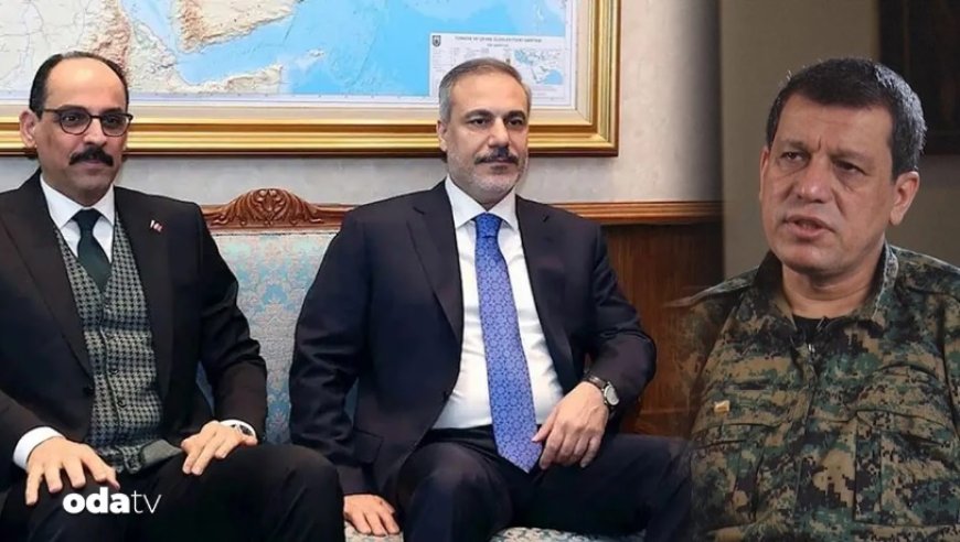 Ankara'dan Sert Yalanlama: Hakan Fidan ve İbrahim Kalın, Mazlum Abdi ile Görüşmedi