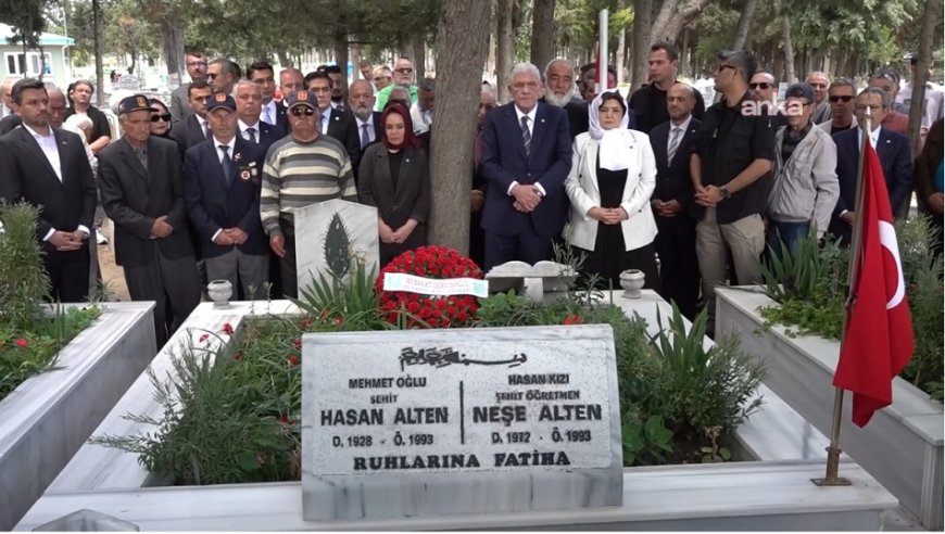 Unutanın Kanı Kurusun: Dervişoğlu'ndan Şehit Mezarlığında Yürek Burkan Anlar