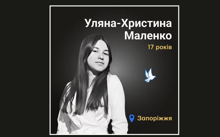 Ukrainian Teen Killed in Russian Drone Strike on Zaporizhzhia