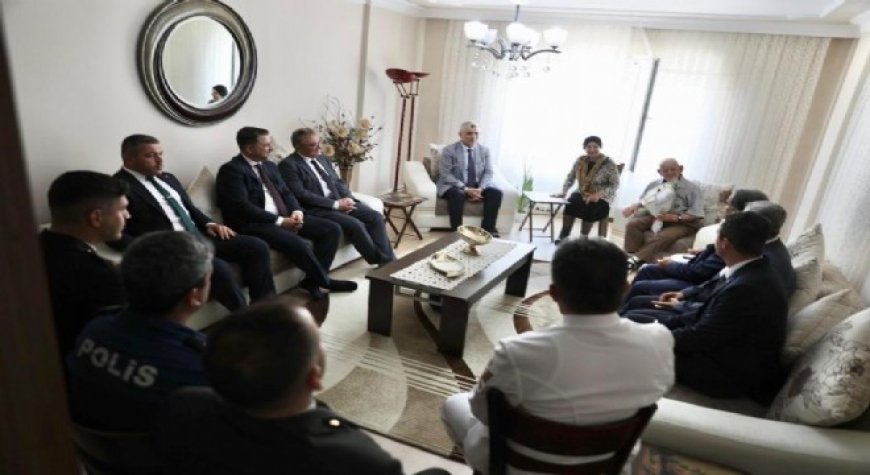 Şehit Olcay Erteğli’nin Ailesine Anlamlı Ziyaret
