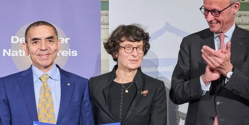 Almanya’nın En Yüksek Onuru Türeci ve Şahin’e Verildi