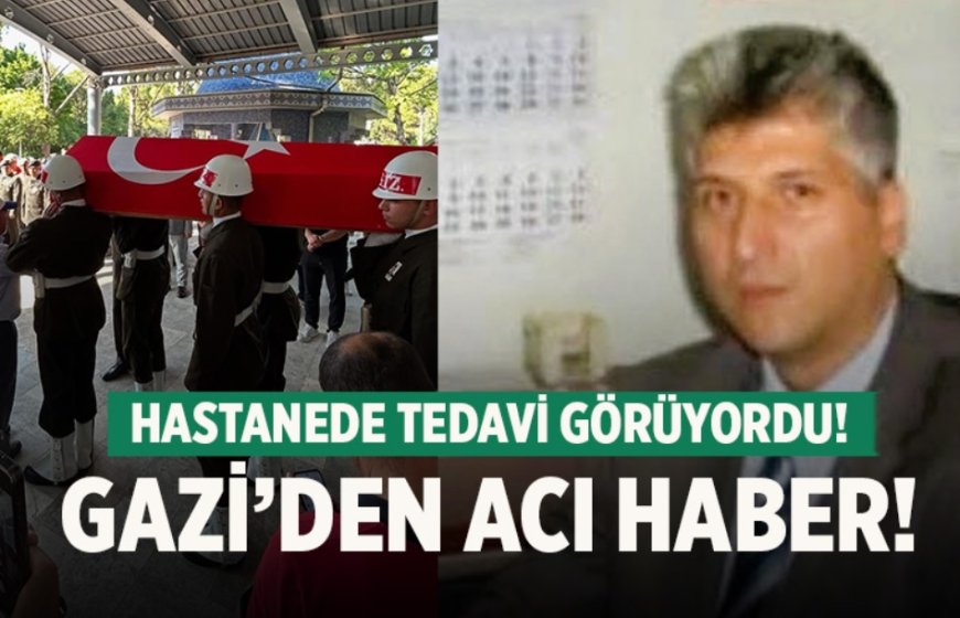 Terör Gazisi Erdal Turhan Askeri Törenle Son Yolculuğuna Uğurlandı