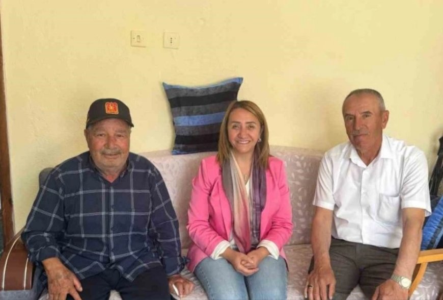 Kıbrıs Gazisi Rıza Nalcı’ya Anlamlı Ziyaret: Moral ve Vefa Buluştu