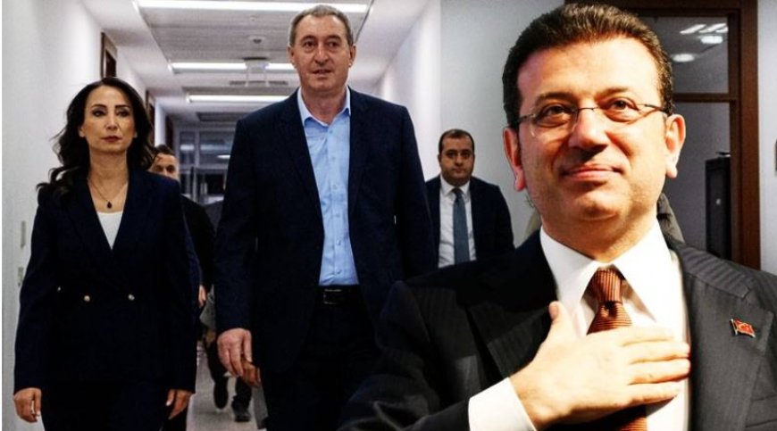 DEM Parti Eş Genel Başkanları Silivri’de: İmamoğlu’na Destek Ziyareti