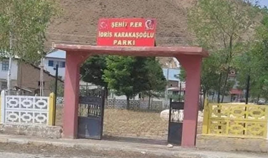 Şehit Karakaşoğlu’nun Adını Taşıyan Park Harabeye Döndü