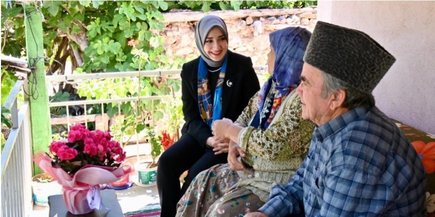 Kaymakam Çetin'den Kıbrıs Gazisine Vefa Ziyareti