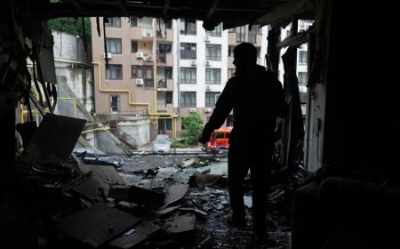 Rusya’nın Kiev Saldırısı Sonrası Yangınlar Çıktı: 1 Ölü, 6 Yaralı