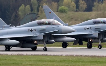 Almanya’dan Dev Savunma Hamlesi: 20 Eurofighter ve Binlerce Zırhlı Araç Alımı Yolda