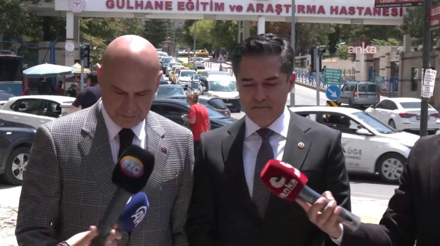 İYİ Parti’li Çömez ve Kavuncu, Drone Saldırısında Yaralanan Askerleri Ziyaret Etti