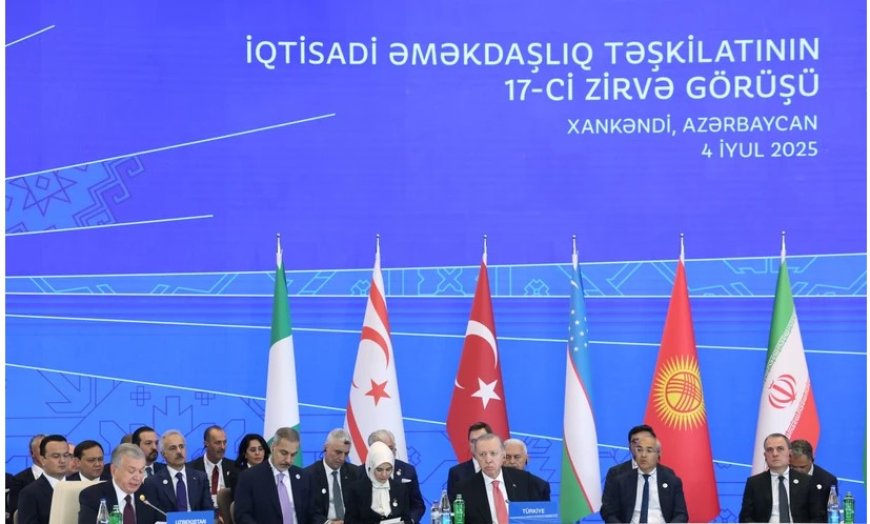 Erdoğan, Ekonomik İşbirliği Zirvesi Öncesi Aliyev ve Mirziyoyev ile Görüştü