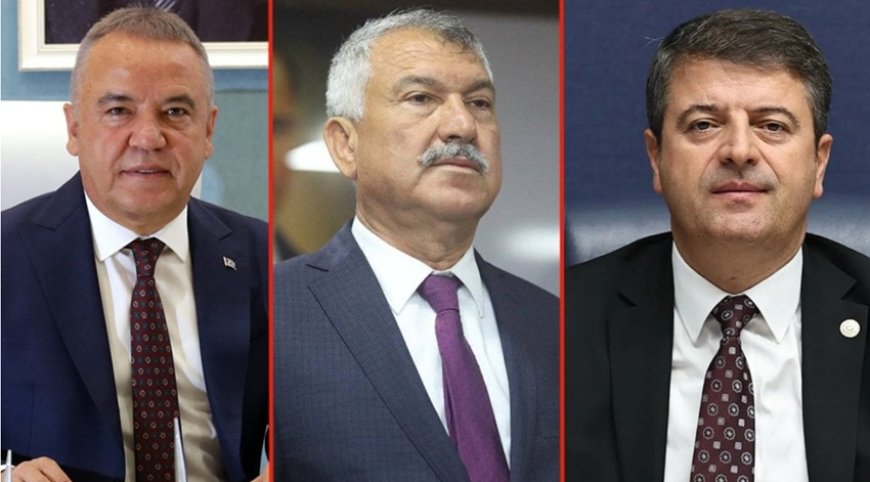 Operation Targets CHP Municipalities: Mayors of Adana, Antalya, and Adıyaman Taken Into Custody