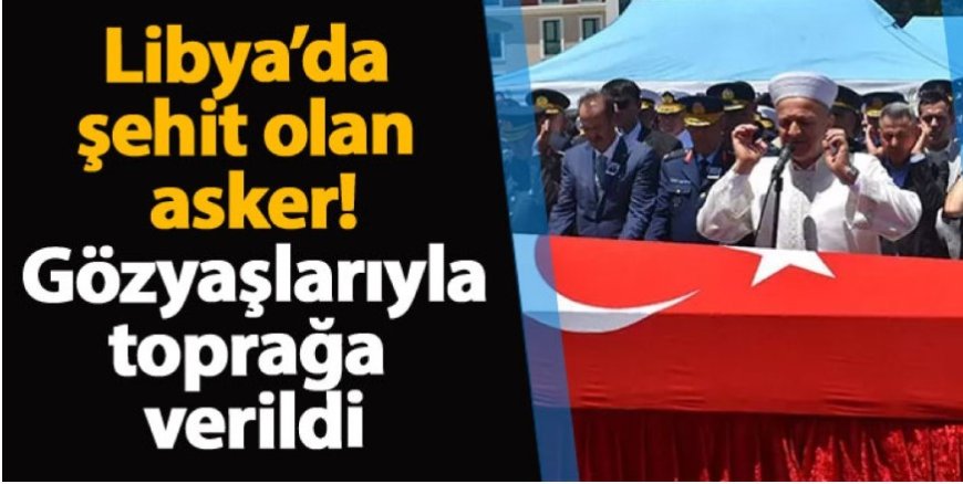 Libya’da Görev Yaparken Şehit Olan Albay Maden, İzmir’de Son Yolculuğuna Uğurlandı