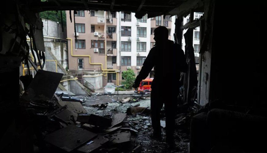 Rusya’nın Kiev Saldırısı Sonrası Yangınlar Çıktı: 1 Ölü, 6 Yaralı