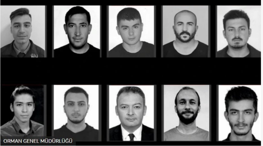 Eskişehir'deki Orman Yangınında 10 Görevlinin Ölümüne Soruşturma Başlatıldı