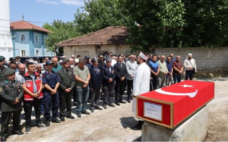 Kıbrıs Gazisi Orhan Sarıkaya Son Yolculuğuna Uğurlandı