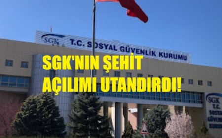 SGK, Şehit Ailelerini Kalbinden Vurdu