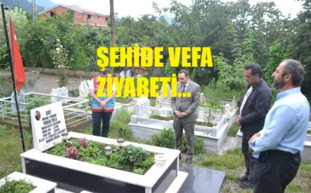 Çanakçı Kaymakamı Sıddık Çıvracı’dan Şehit ve Gazi Ailelerine Vefa Ziyareti