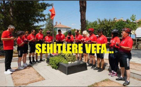 Çankırılı Bisikletçilerden Şehit Öğretmen Aybüke Yalçın’a Vefa Durağı