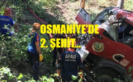 Osmaniye’de Orman Yangınına Müdahale Eden İkinci İşçi Şehit Oldu