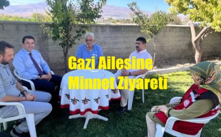 Gazi Ali Durukan ve Ailesine Minnet Ziyareti