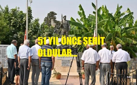 Haspolat’ta 51 Yıl Önce Şehit Düşen 15 Mehmetçik Dualarla Anıldı