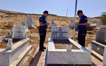 Kırşehirli Şehit Polis Ekrem Ülker, Kabri Başında Anıldı