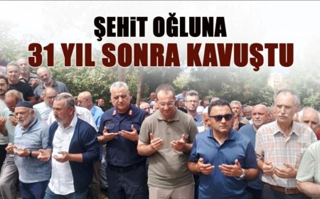 Şehit Oğluna 31 Yıl Sonra Kavuştu