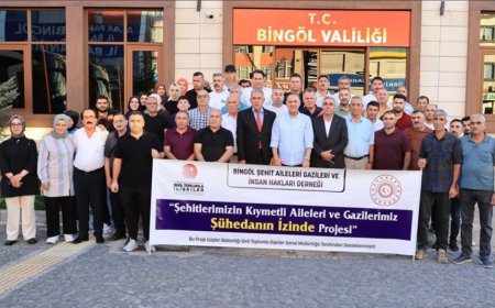 Bingöl’den Yola Çıkan Şehit Yakınları ve Gaziler 4 Kenti Gezecek