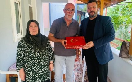 Kandıra’da Şehit ve Gazi Ailelerine Ziyaret