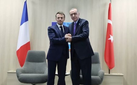Erdoğan ve Macron’dan Barış ve Güvenlik Vurgusu