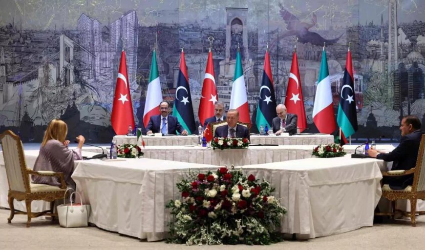 Türkiye, İtalya ve Libya İstanbul’da Göç Zirvesinde Buluştu