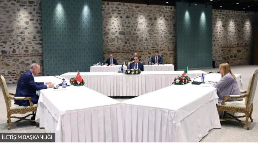 Üçlü Zirve Roma’da Gündem Oldu: Türkiye'nin Libya’daki Rolü İtalya’da Geniş Yankı Uyandırdı
