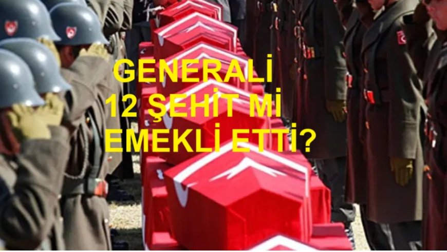 CHP’li Bağcıoğlu'ndan Şehitler İçin Sert Soru: Tugay Komutanının Emekli Edilmesinde Facianın Etkisi Var mı?