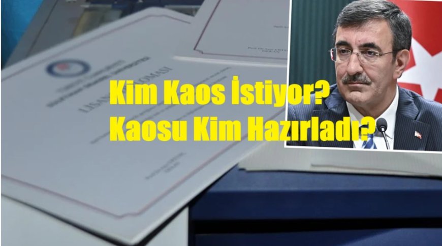 Cumhurbaşkanı Yardımcısından Sert Tepki: Amaç Kaos Ortamı Oluşturmak