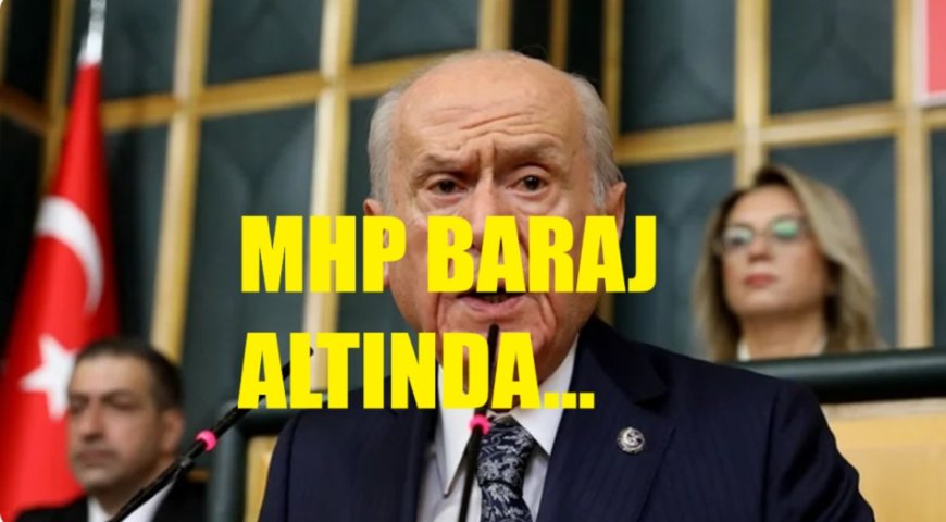 Açılım süreci sonrası ilk ankette MHP baraj altında kaldı