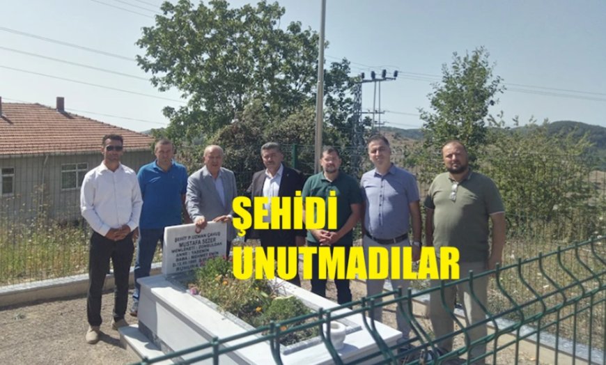 Şehit Mustafa Sezer, Memleketinde Dualarla Anıldı
