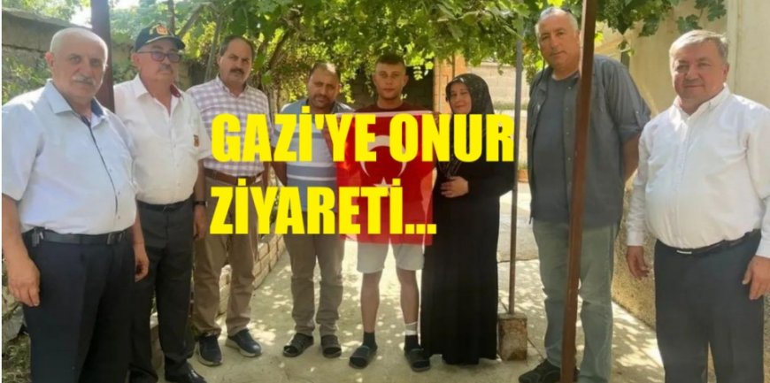 Gazi Harun Arabacı’ya Vefa Ziyareti: Derneklerden Anlamlı Destek