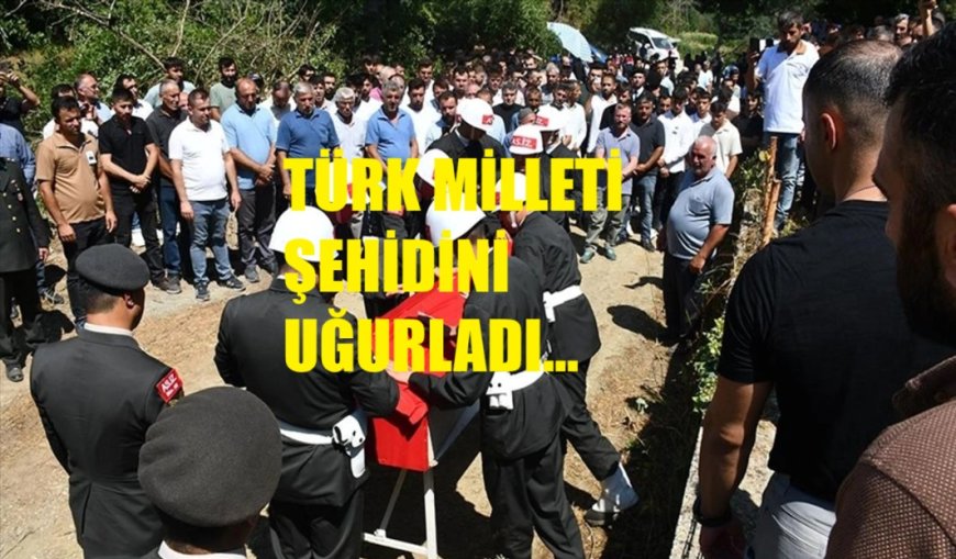 Şehit Uzman Çavuş Selami Acımaz Samsun’da Dualarla Uğurlandı